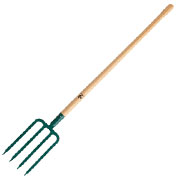 Digging fork with wooden handle - Leborgne